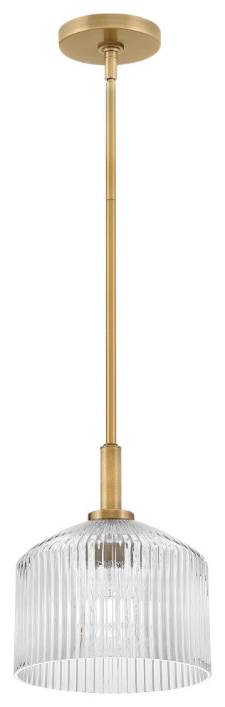 Lark Lisette Small Pendant, Lacquered Brass