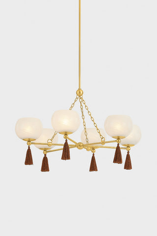 Mandy Cheng x Mitzi Niya Chandelier Aged Brass