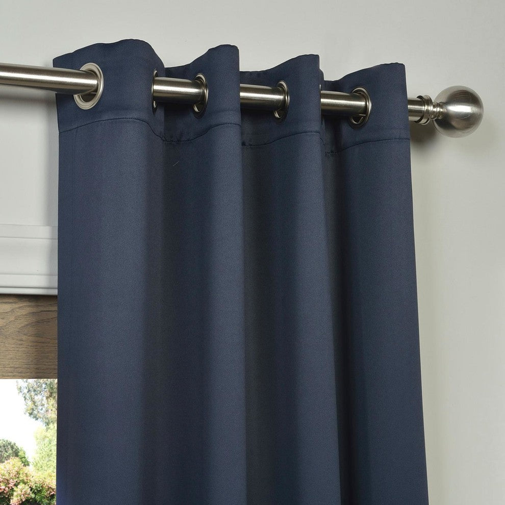 Eclipse Grommet Room Darkening Curtain, Set of 2, 50"x120"