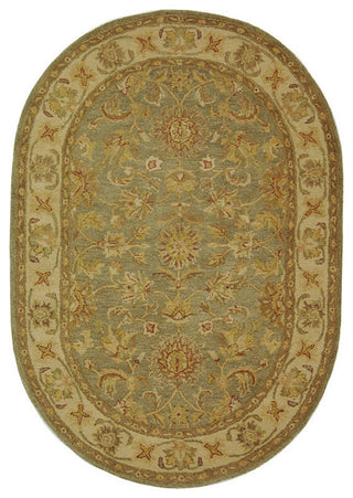 Safavieh Antiquities at313a Rug, Green/Gold, 4'0"x6'0"