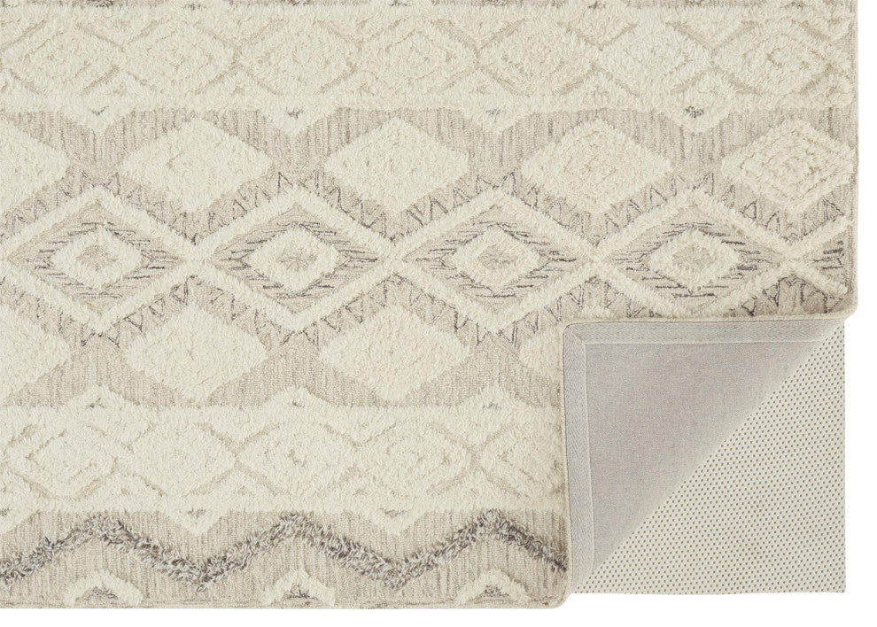 Weave & Wander Elika Gray 8'x10' Hand Tufted Area Rug