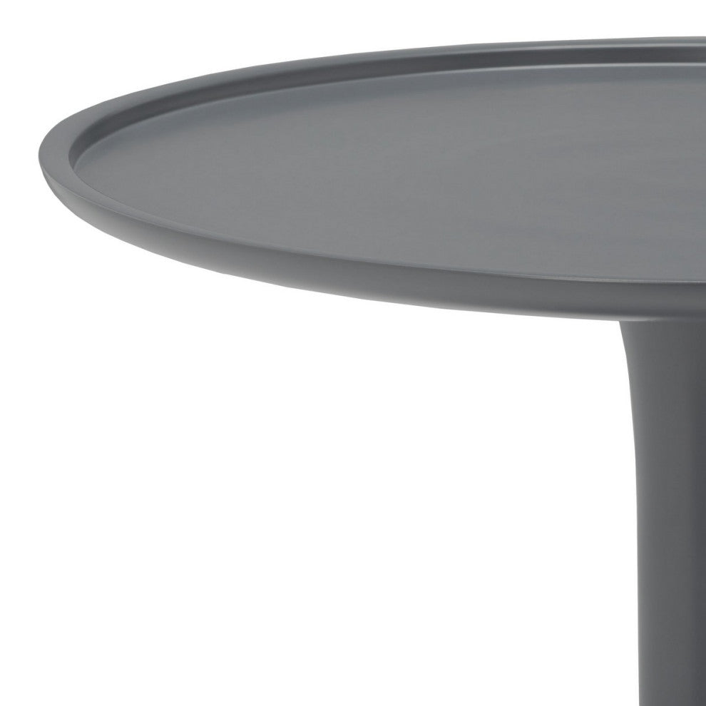 Safavieh Platina Table, Dark Grey