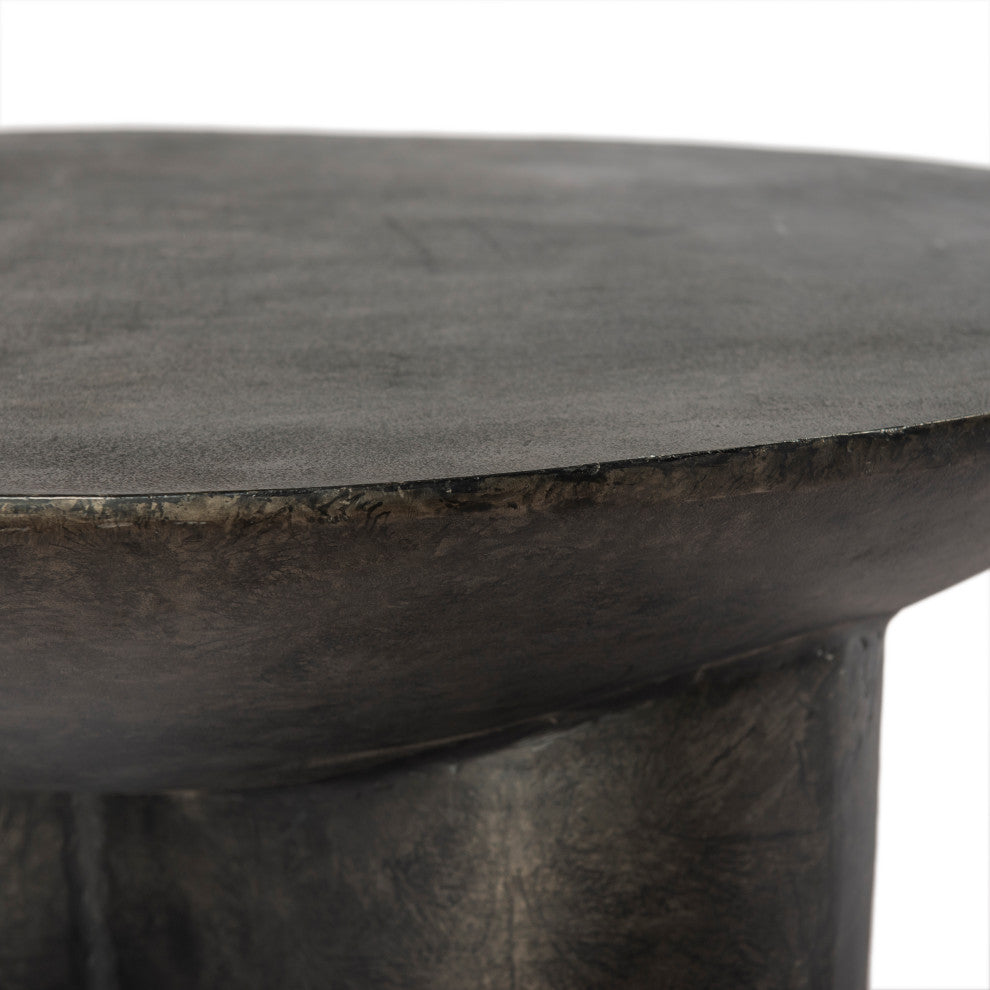 Sante 48" Coffee Table-Raw Black