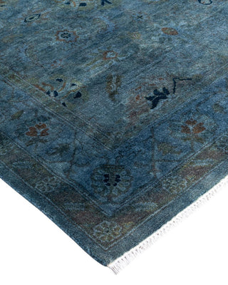 Overdyed, One-of-a-Kind Hand-Knotted Area Rug Gray, 3'1"x8'4"