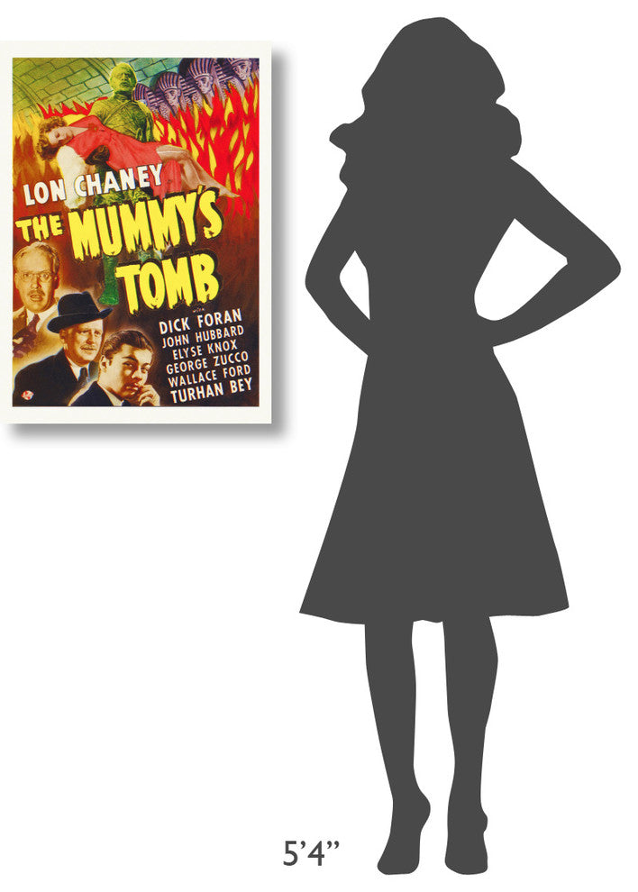 "The Mummy's Tomb" Stretched Canvas Giclee by Hollywood Photo Archive, 21x30"