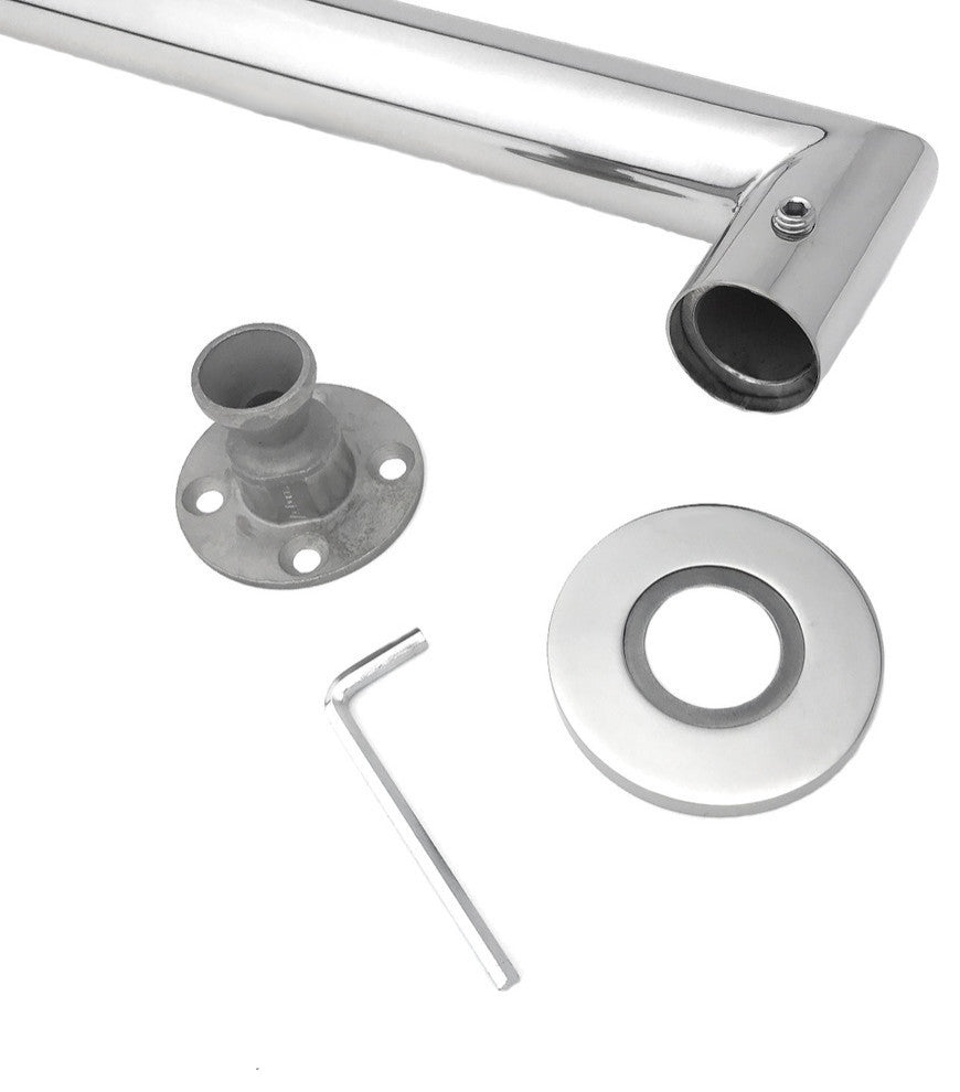 Fusion Stainless Steel Grab Bar, 48', Bright Polished