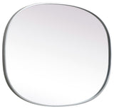 Elegant Lighting MR2B2736 Brynn 27" W x 36" H Modern Oval - Silver