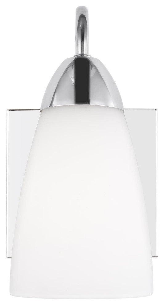 Seville 1-Light Wall/Bath Sconce, Chrome