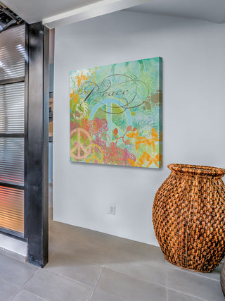 "A Peace Gard Copy" Painting Print on Wrapped Canvas