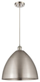 Ballston Dome Mini Pendant, Brushed Satin Nickel, LED