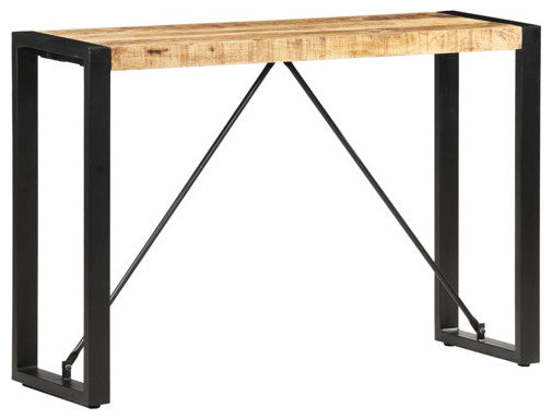 vidaXL Console Table Entryway Table Narrow Hall Side Table Solid Wood Mango