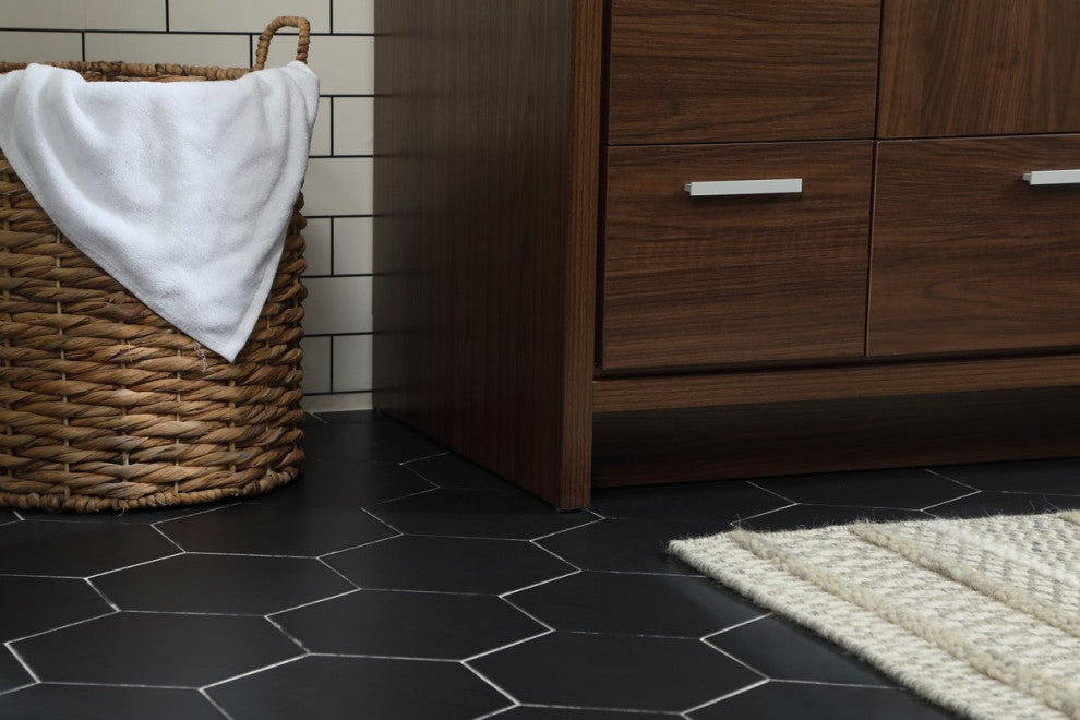 Walker 36" Single Bathroom Vanity, Walnut