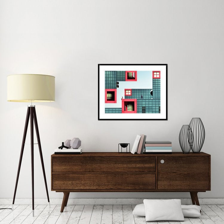"Daydream" Framed Digital Print by Koji Tajima, 38x30"
