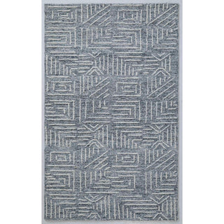 Malia Tangle Area Rug, Blue, 8'9"x11'9"