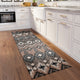 Indoor/Outdoor Sedona SN2 Bison Machine Washable 2'3" x 12' Runner Rug