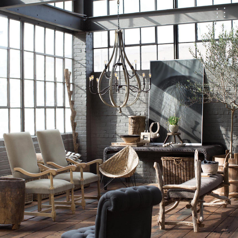 Fredrick Ramond Middlefield Large Open Frame Two Tier, Iron Rust*