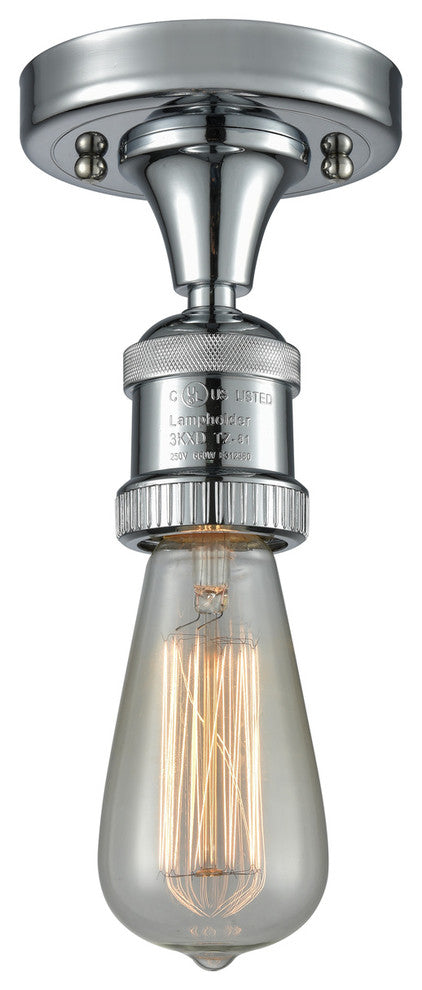 Innovations Lighting 517Nh-1C-Pc-Led 1 Light Dimmable Led Semi-Flush Mount