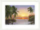 "Sunset Sail" Framed Digital Print by Diane Romanello, 33x25"