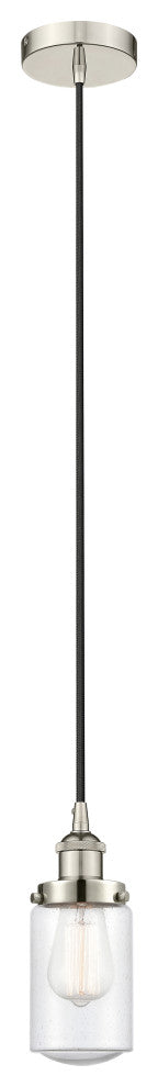 Innovations 616-1PH-PN-G314 1-Light Mini Pendant, Polished Nickel