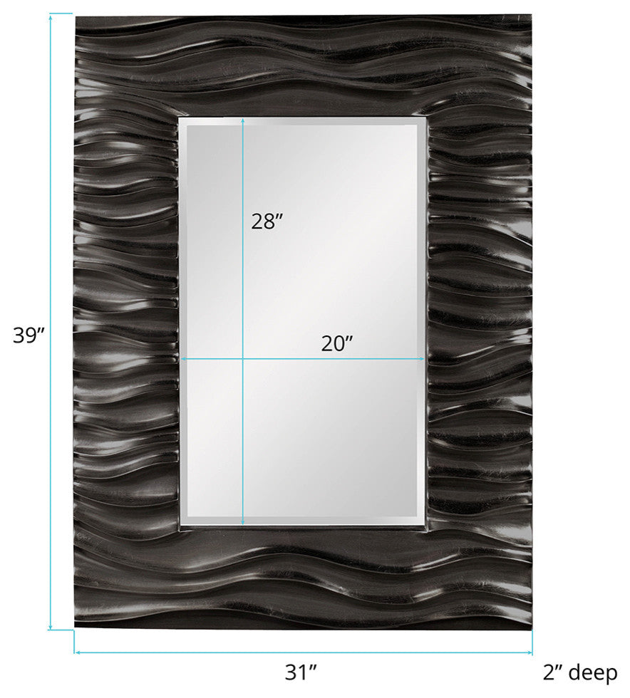 Zenith Mirror, Black