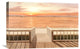 "Sunset Deck" Stretched Canvas Giclee by Diane Romanello, 24"x16"