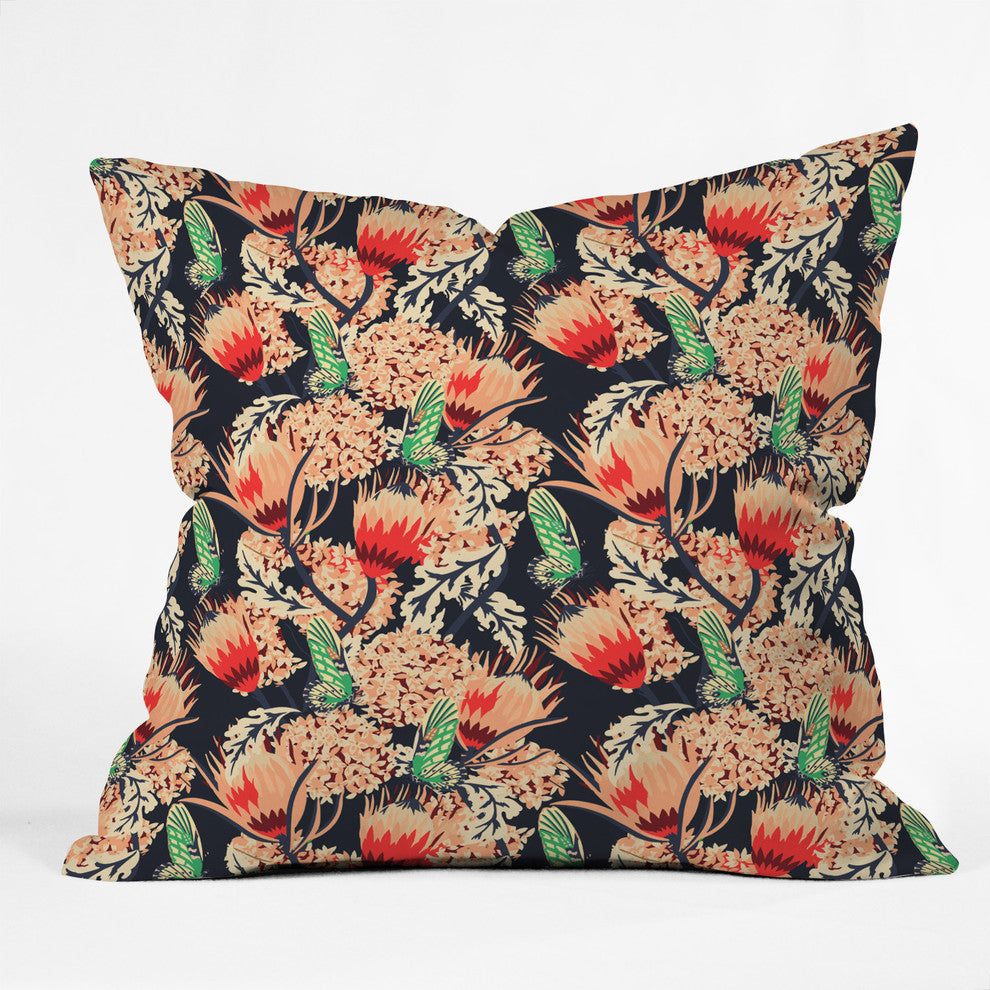 Holli Zollinger Boheme Butterfly Throw Pillow