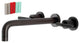KS8025CKL Two-Handle Wall Mount Tub Faucet, Oil Rubbed Bronze