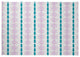 Watercolor Stripe Spring Chenille Rug, Purple-Blue, 5'x7'