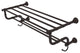 Carolina 30" Towel Shelf with Double Towel Bar, Oil Rubbed Bronze