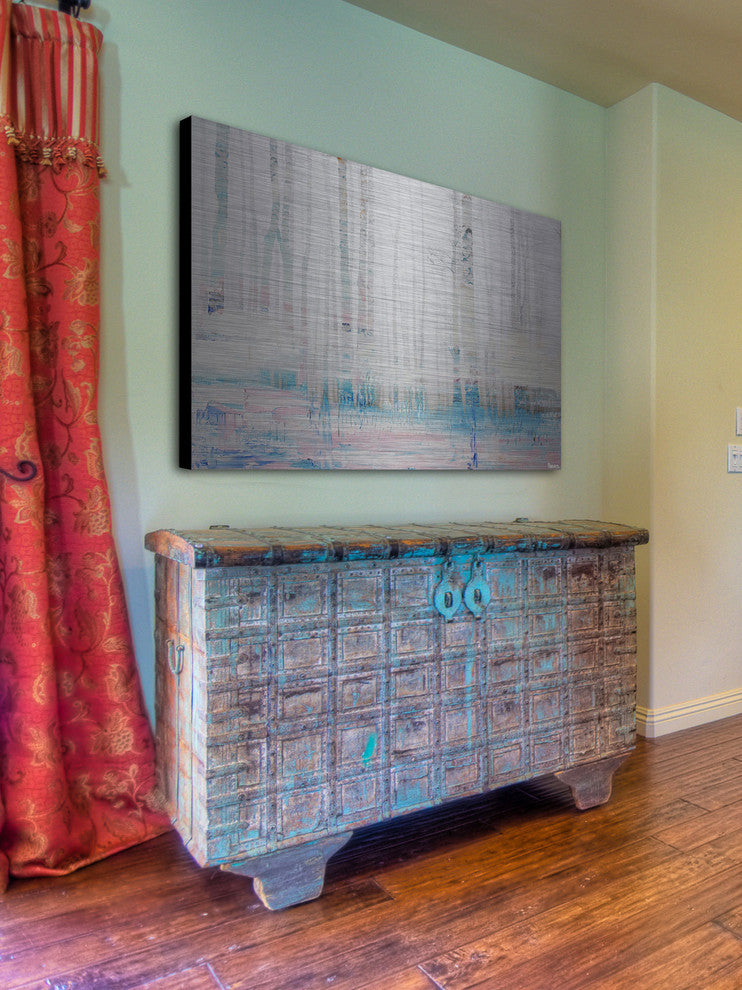 "Enlightened" Painting Print on Brushed Aluminum, 36"x24"