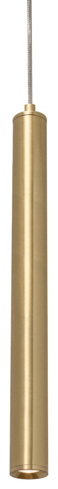 Eli 16" Pendant, Satin Brass