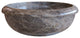 Emperador Brown Natural Stone Marble Drop-in Vessel Sink Polished  (D)16" (H)6"