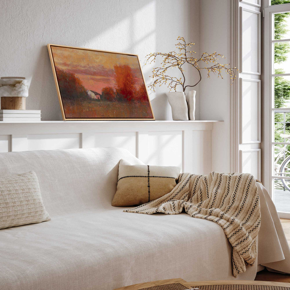 "Tangerine Skies" - A Sunset's Warm Embrace