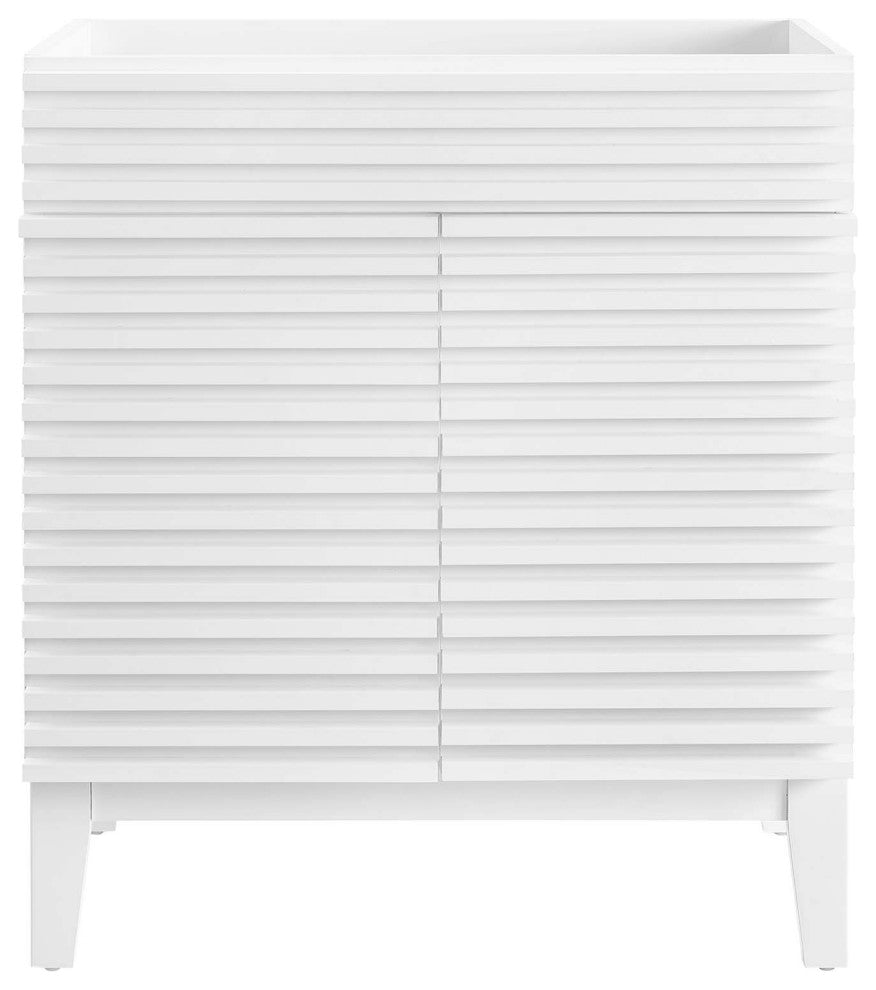 Render 30" Bathroom Vanity Cabinet, White