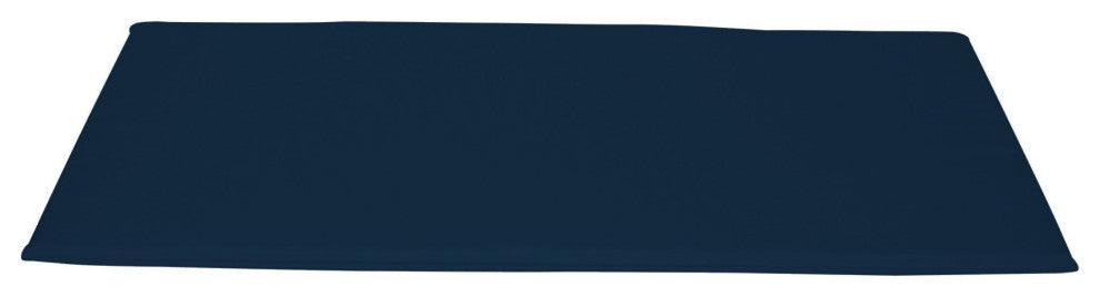 Double Rocker Seat Cushion, Navy Blue