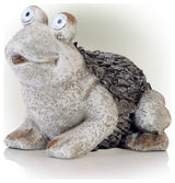 Solar Frog Statue, 12"