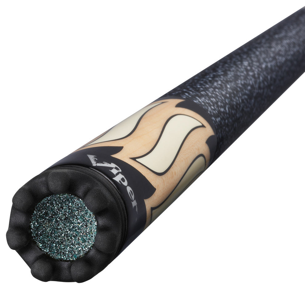 Sinister Series Cue with White Stripe Design