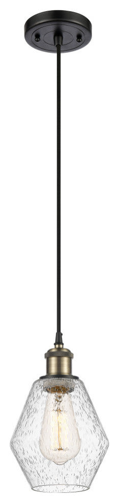 Innovations 516-1P-BAB-G654-6-LED 1-Light Mini Pendant, Black Antique Brass