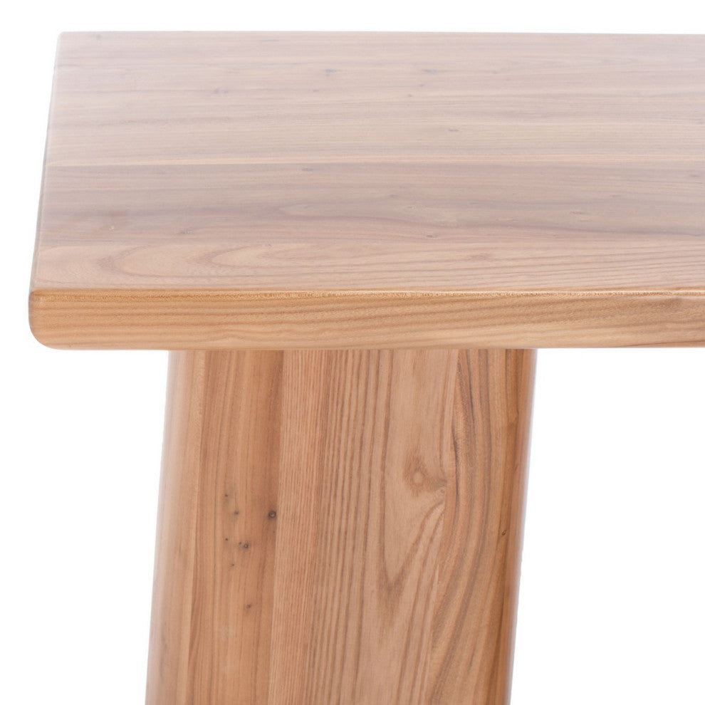 Safavieh Couture Ryllae Elm Wood Console Table Natural