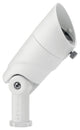 White Small Accent Floodlight Adjustable Lumen 3000K 35 Degree