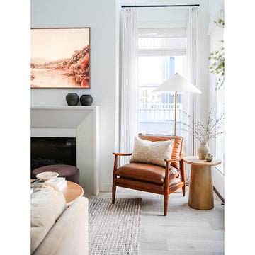 Edmond PU Accent Arm Chair