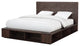 Modus McKinney 5 Piece E King Bedroom Set With 2 Nightstand, Espresso Pine