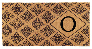 Regency Monogram Doormat, 3'x6'x1.5", O