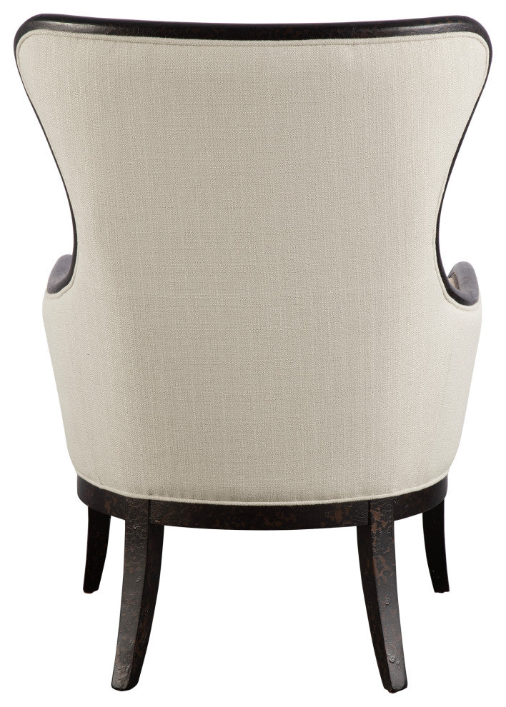 Uttermost Sandy Wing Back Armchair