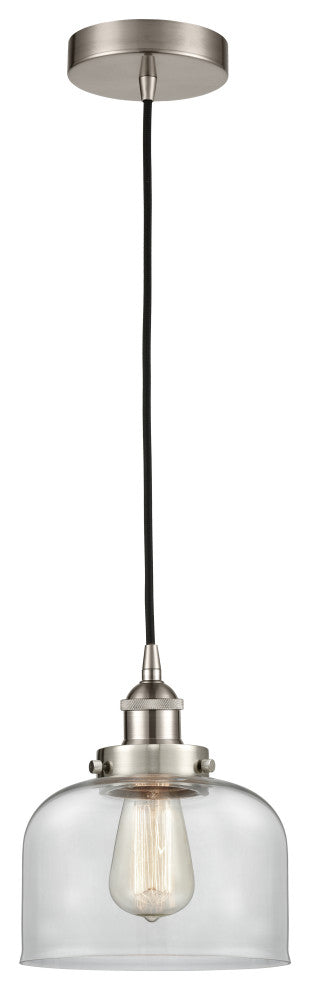 INNOVATIONS LIGHTING 616-1PH-SN-G72-LED Large Bell 1 Light 10 inch Mini Pendant