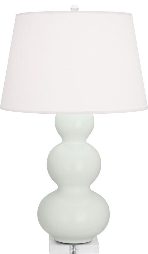 Robert Abbey RA-MCL43 1-Light Table Lamp, Triple Gourd