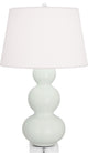 Robert Abbey RA-MCL43 1-Light Table Lamp, Triple Gourd