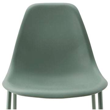 Poly and Bark Isla Chair, Pistachio Green, Set of 2