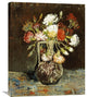 "Bouquet De Fleurs" Stretched Canvas Giclee by Vincent Van Gogh, 24"x30"