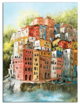 Mediterranean Coast 30 x 40 Canvas Wall Art
